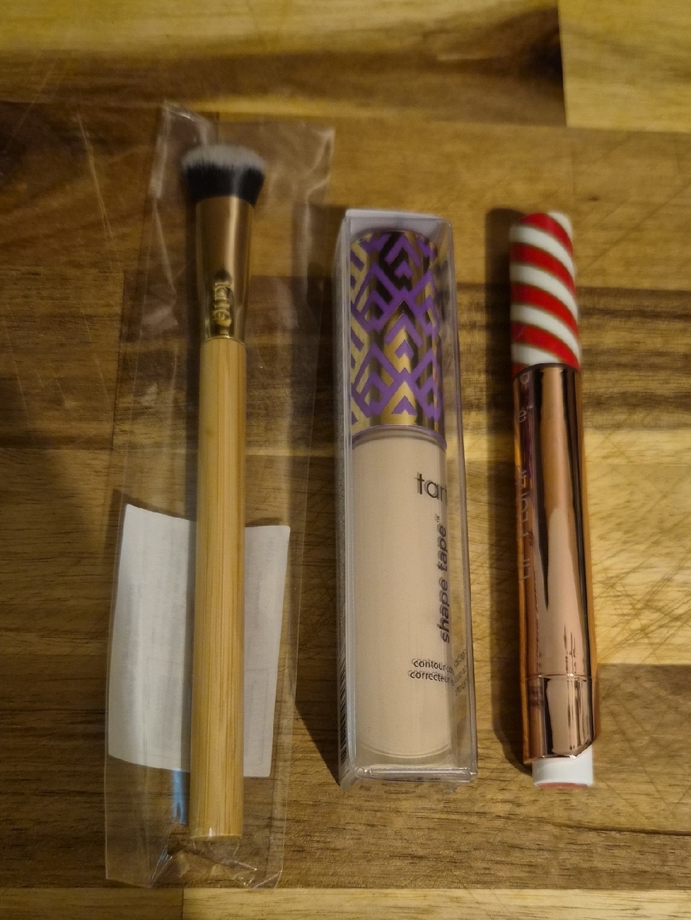 tarte Concealer & Rose Gold Brush Set — Beige, Rose Gold, Bamboo